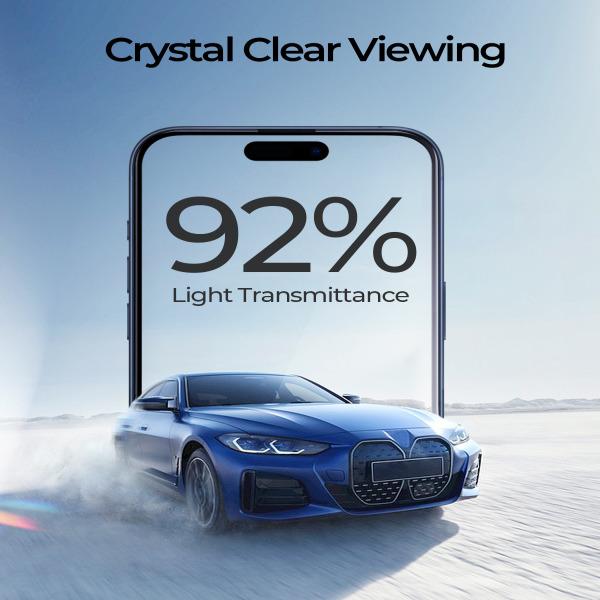 Cường Lực AUKEY iPhone 15 Pro Max ClearView