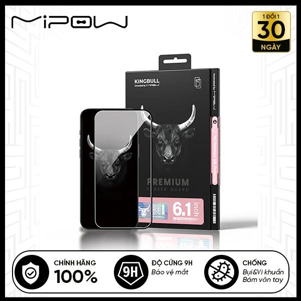 Miếng Dán Cường Lực Mipow KingBull HD Cho iPhone 16 Series