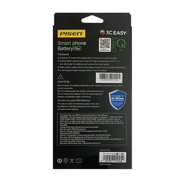 Thay Pin iPhone 7 Plus Dung Lượng Siêu Cao - Chính Hãng Pisen