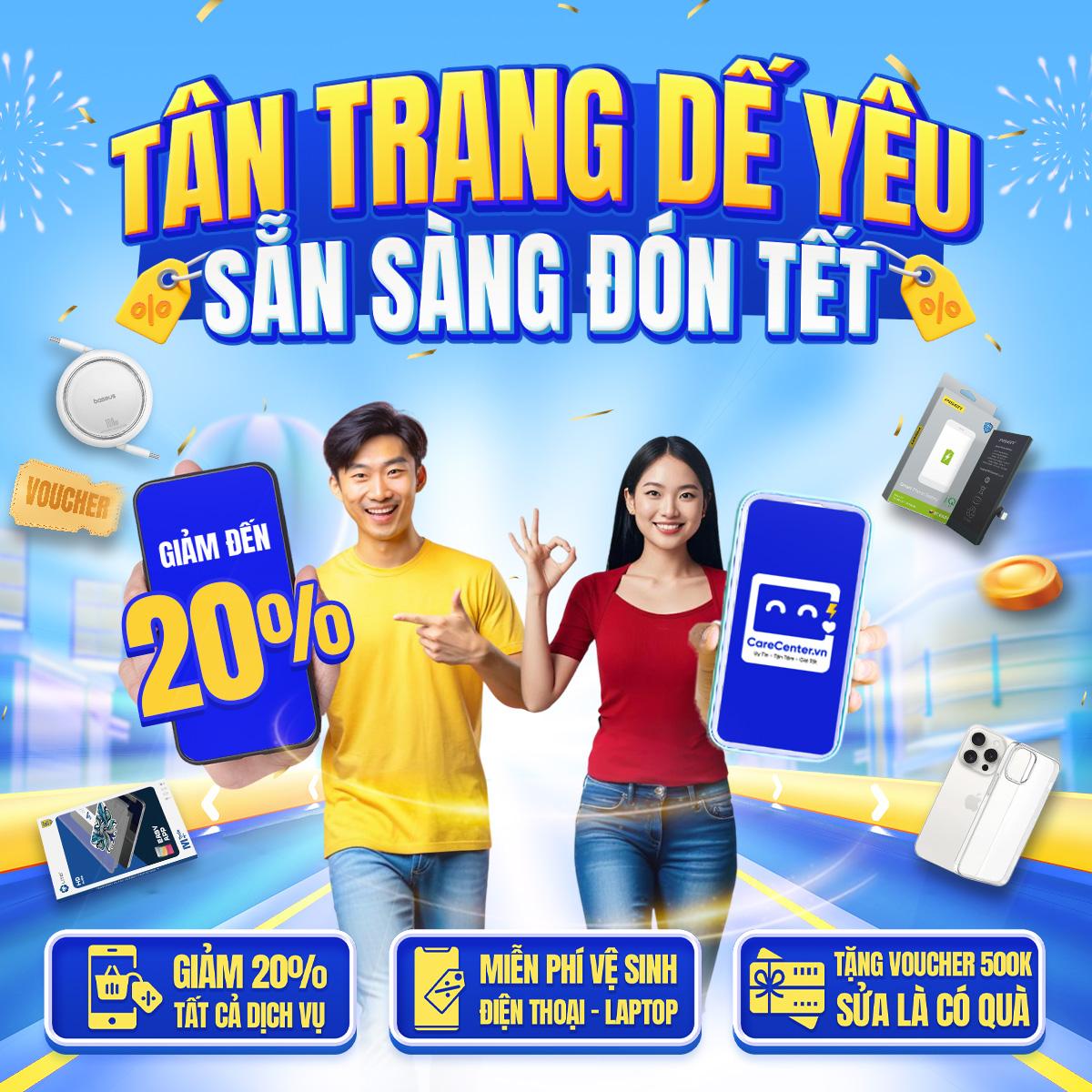 TÂN TRANG DẾ YÊU - SẴN SÀNG ĐÓN TẾT