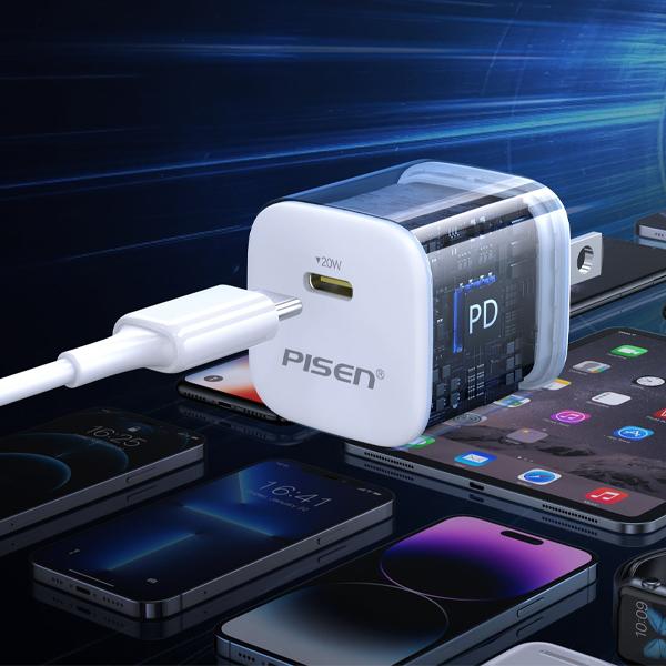 Củ sạc nhanh PISEN TINY QUICK PD 20W