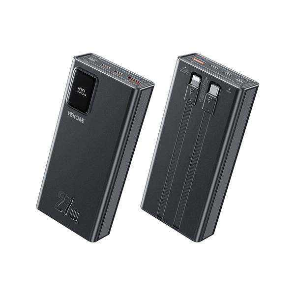 Pin Sạc Dự Phòng WEKOME WP-94 20000mAh Kèm Cáp Type-C 22.5W Và Lightning