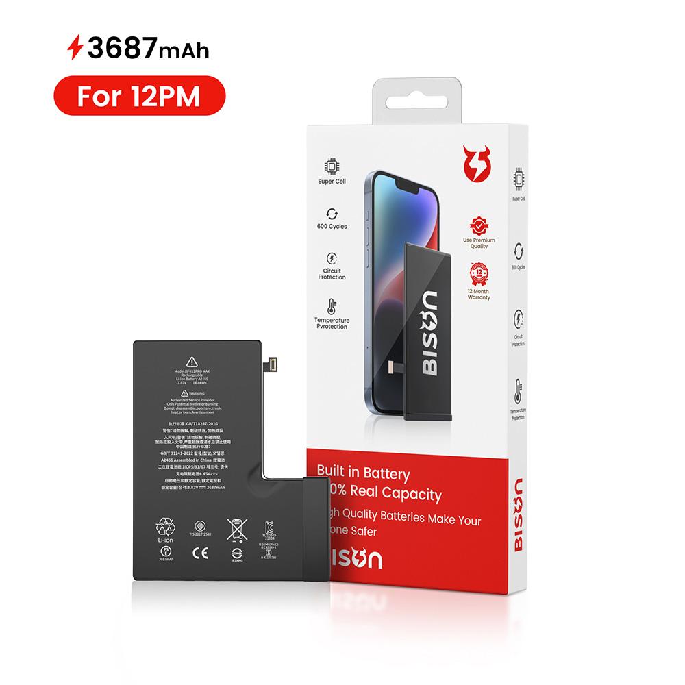 Thay Pin iPhone 12 Pro Max - Chính Hãng Bison