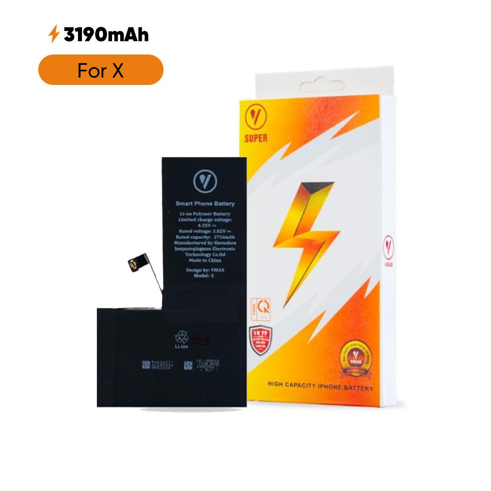 Thay Pin iPhone X - Chính Hãng Vmas