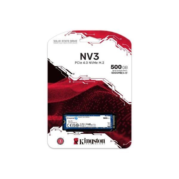 Thay ổ cứng SSD Kingston 500GB NV3 M.2 PCIE GEN 4 NVME SNV3S