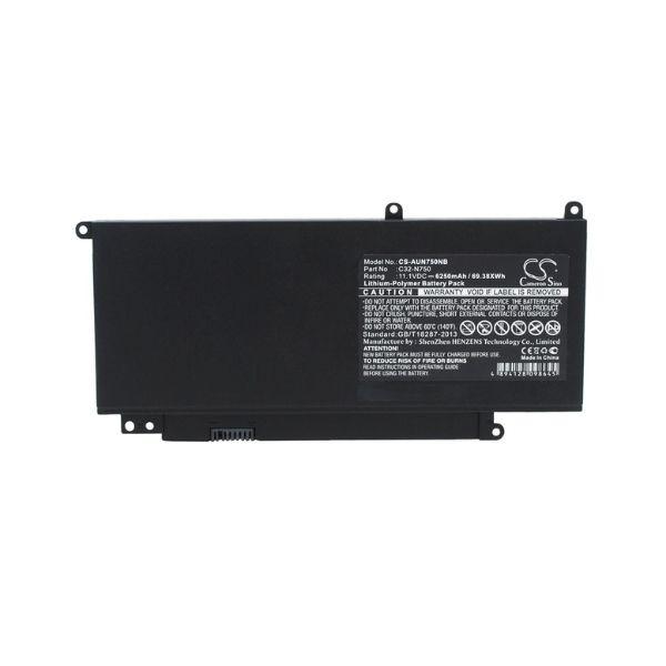 Thay pin Laptop Asus N750