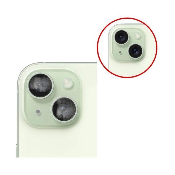 Rửa đốm Camera sau iPhone 15