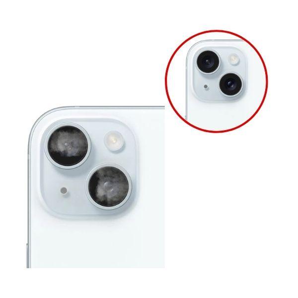 Rửa đốm Camera sau iPhone 15 Plus