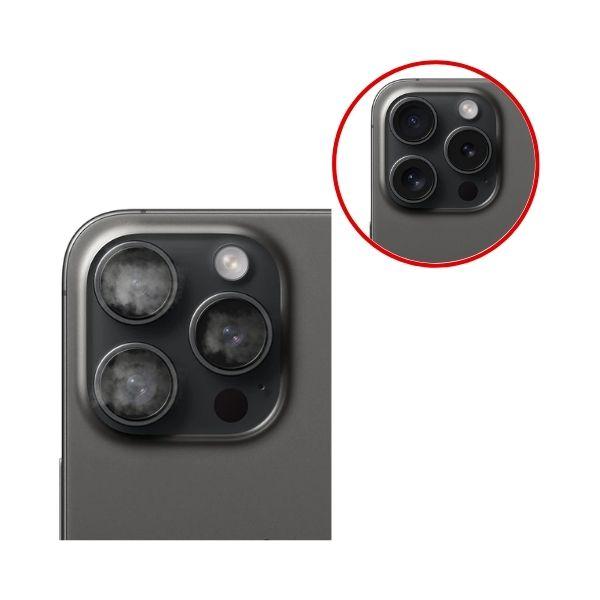 Rửa đốm Camera sau iPhone 15 Pro