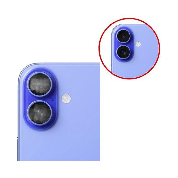 Rửa đốm Camera sau iPhone 16 Plus