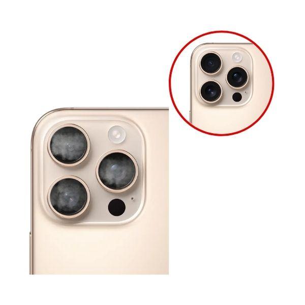 Rửa đốm Camera sau iPhone 16 Pro