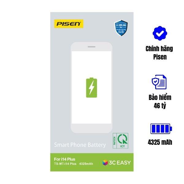 Thay Pin iPhone 14 Plus - Chính Hãng Pisen