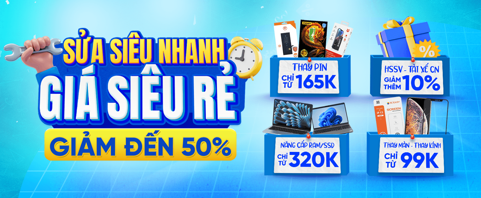 SỬA SIÊU NHANH - GIÁ SIÊU RẺ