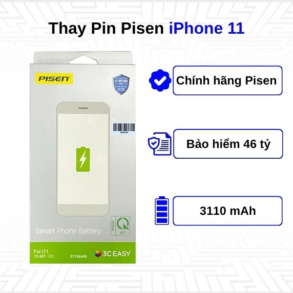 Thay Pin iPhone 11 - Chính Hãng Pisen