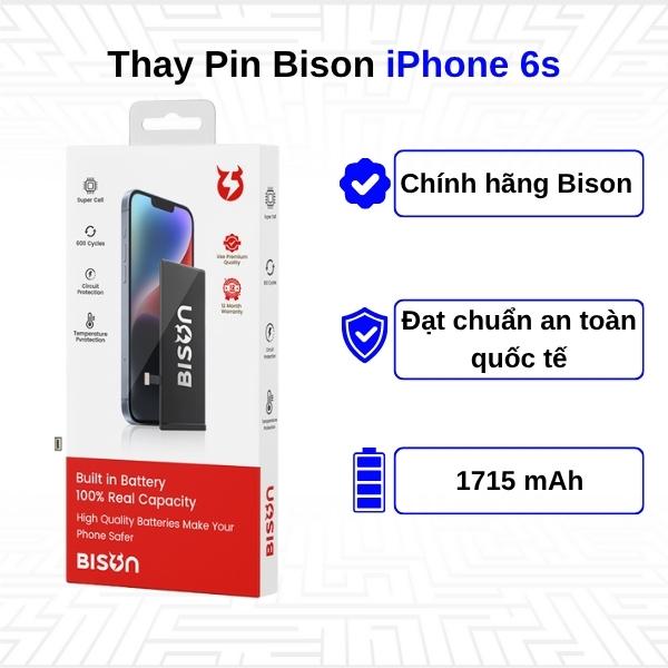 Thay Pin iPhone 6s - Chính Hãng Bison