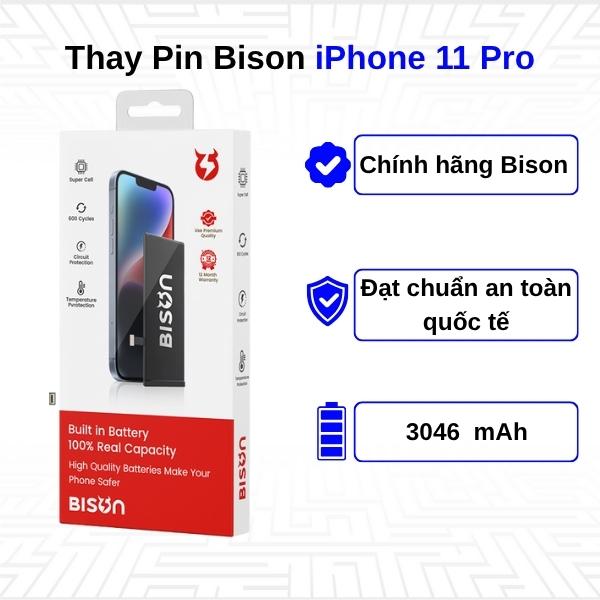 Thay Pin iPhone 11 Pro - Chính Hãng Bison