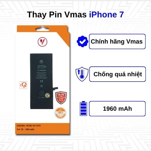 Thay Pin iPhone 7 - Chính Hãng Vmas