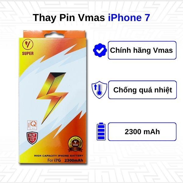 Thay Pin iPhone 7 - Chính Hãng Vmas