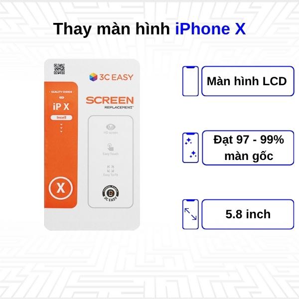 Thay màn hình iPhone X - Chính Hãng Pisen