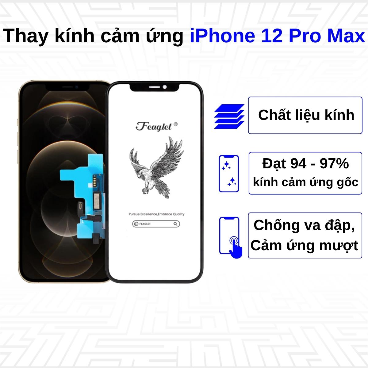 Ép kính iPhone 12 Pro Max