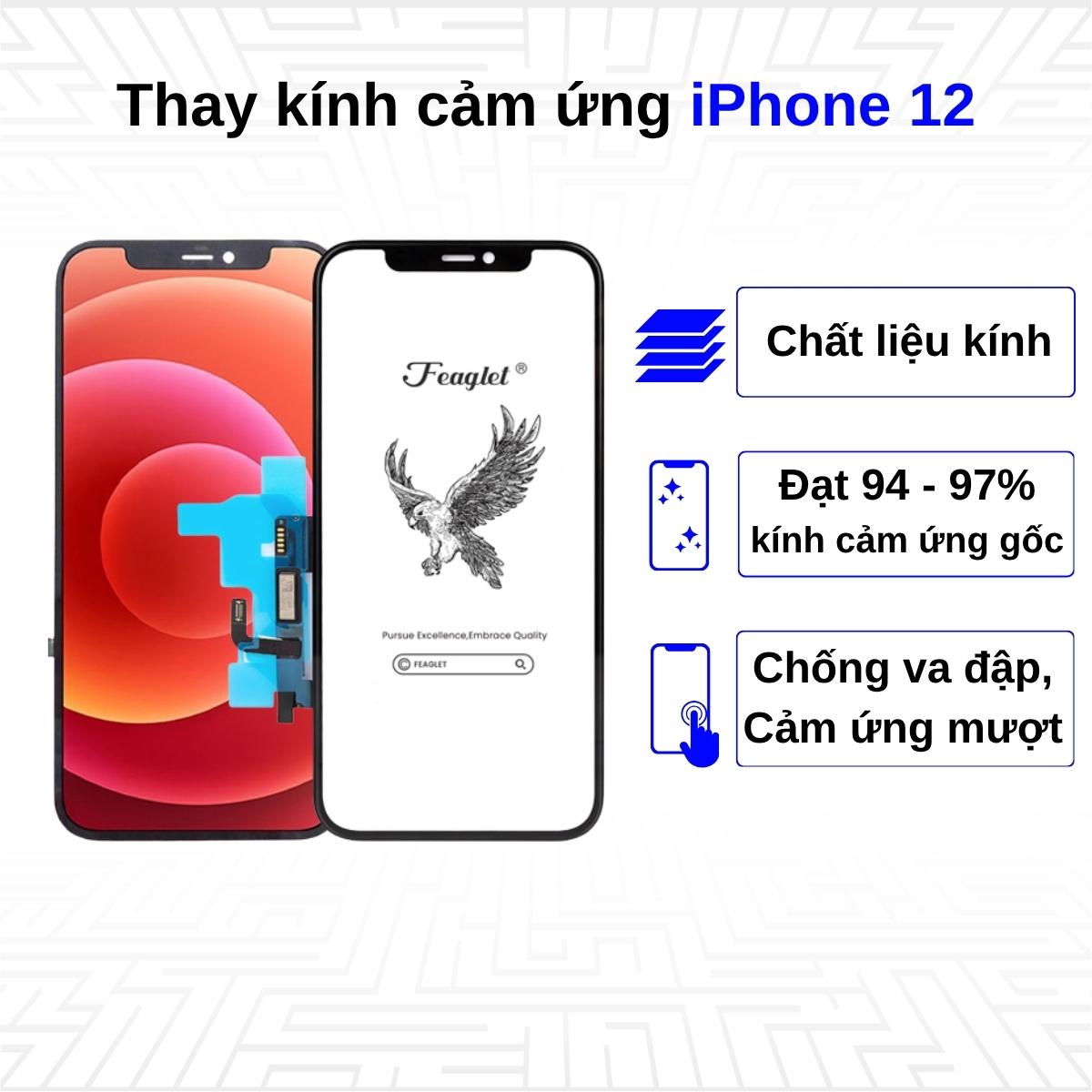 Thay kính cảm ứng iPhone 12