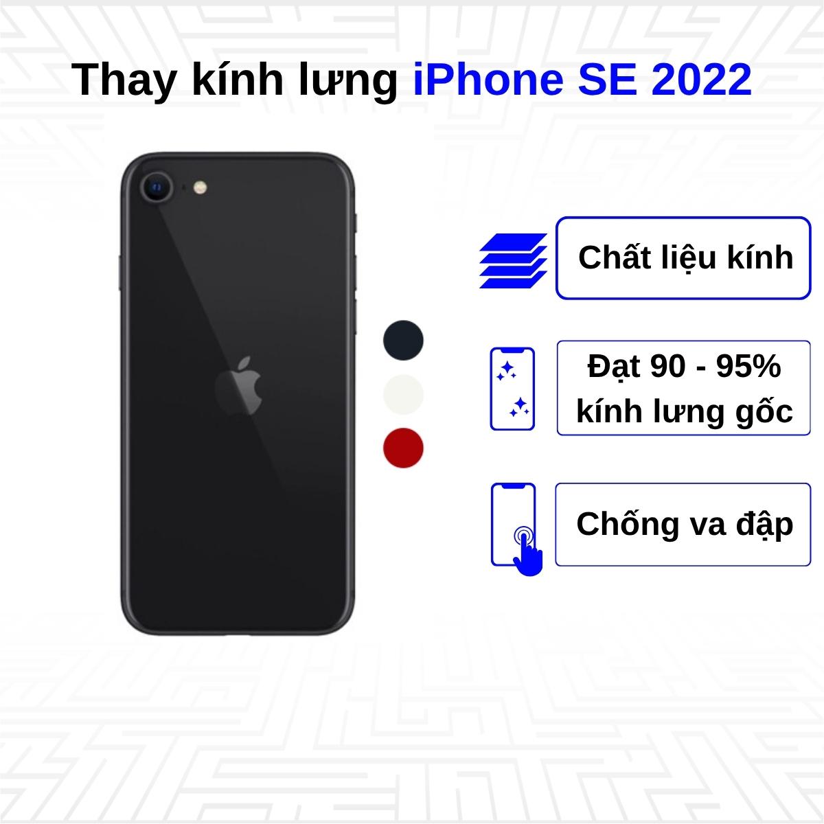 Thay kính lưng iPhone SE 2022