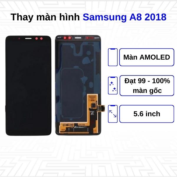 Thay màn hình Samsung Galaxy A8 2018 - Chính hãng Samsung