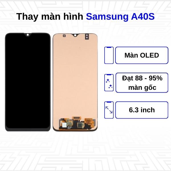 Thay màn hình Samsung Galaxy A40S