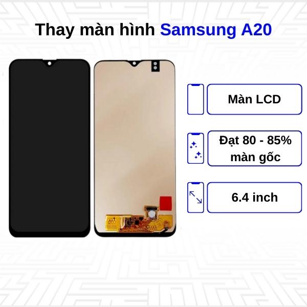 Thay màn hình Samsung Galaxy A20