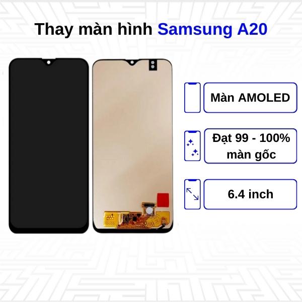 Thay màn hình Samsung Galaxy A20 - Chính hãng Samsung