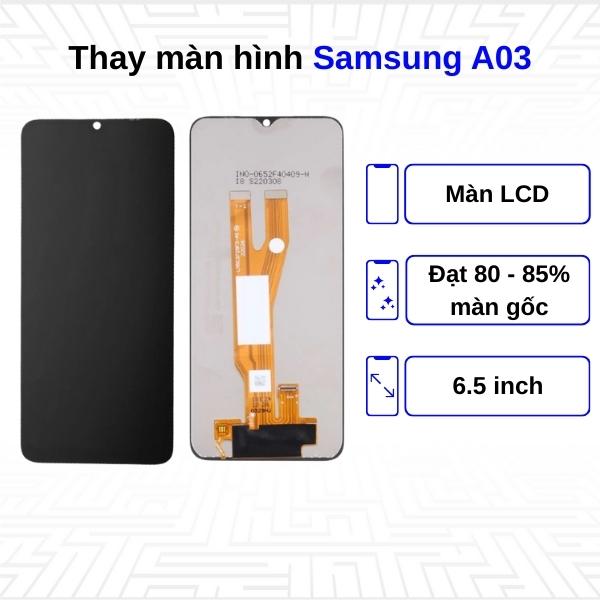 Thay màn hình Samsung Galaxy A03