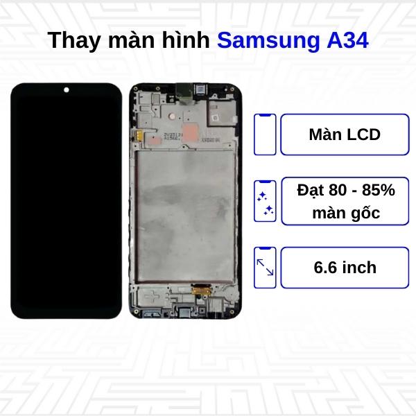 Thay màn hình Samsung Galaxy A34