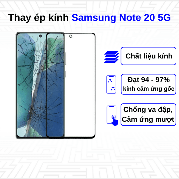 Ép kính màn hình Samsung Galaxy Note 20 5G