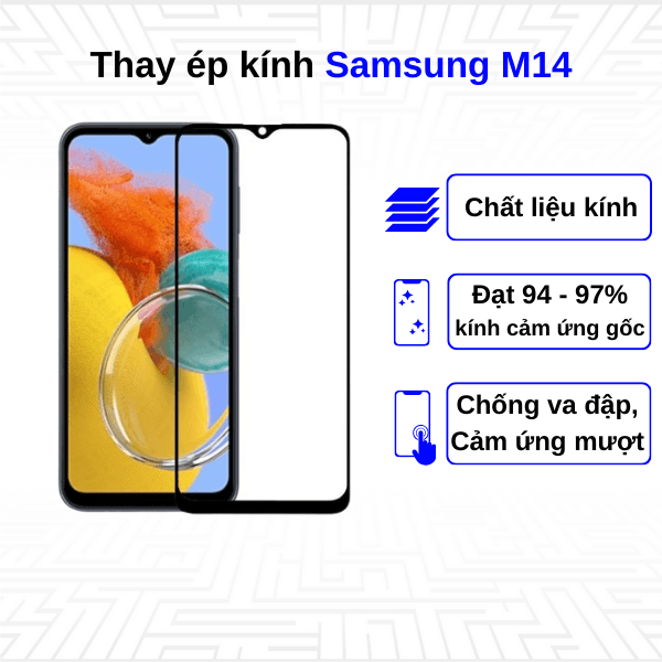 Ép kính màn hình Samsung Galaxy M14