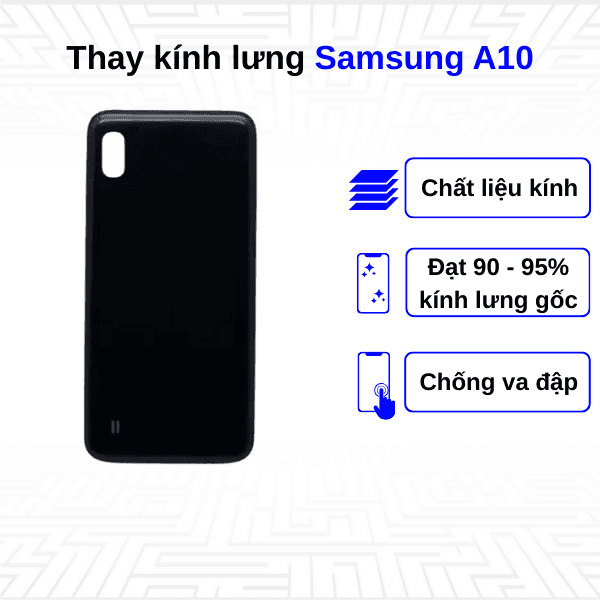 Thay kính lưng Samsung Galaxy A10
