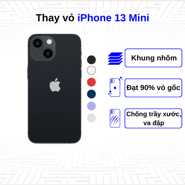 Thay vỏ iPhone 13 Mini