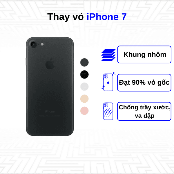 Thay vỏ iPhone 7