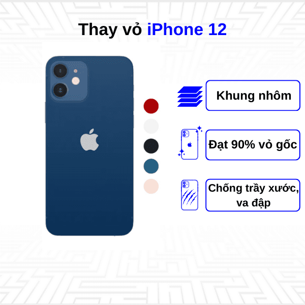 Thay vỏ iPhone 12
