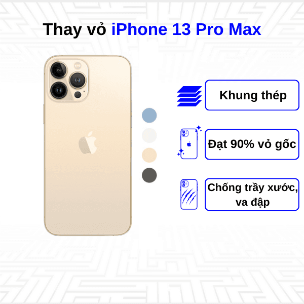 Thay vỏ iPhone 13 Pro Max