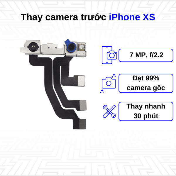 Thay camera trước iPhone Xs
