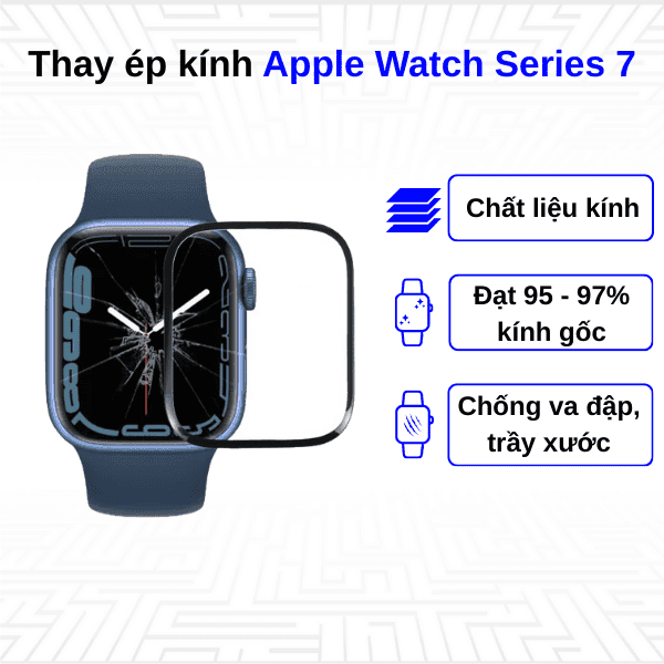 Thay kính màn hình Apple Watch Series 7