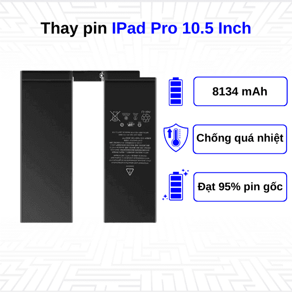 Thay pin Ipad Pro 10.5 Inch