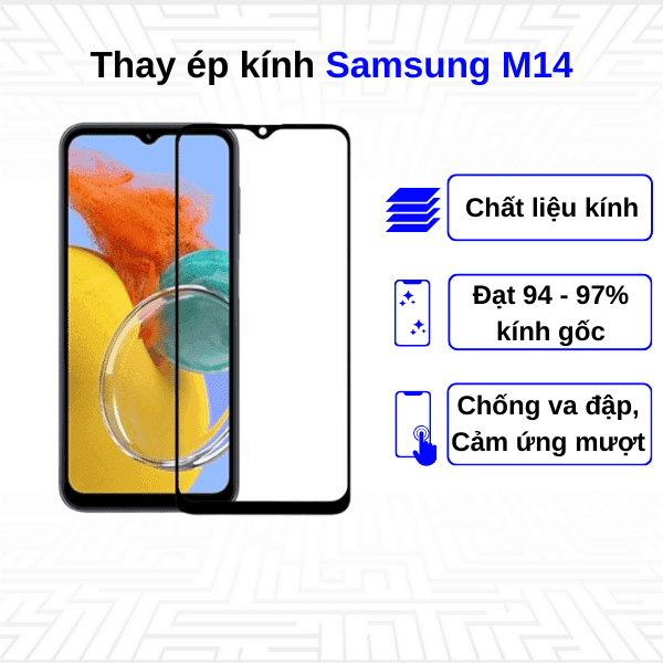 Ép kính màn hình Samsung Galaxy M14