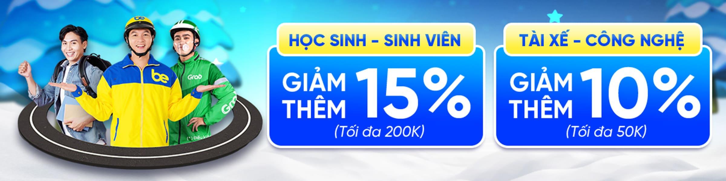 ƯU ĐÃI HSSV - TXCN