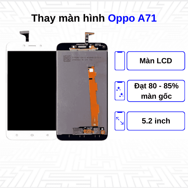 Thay màn hình Oppo A71