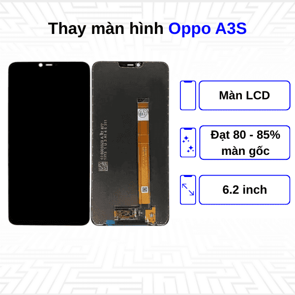 Thay màn hình Oppo A3S