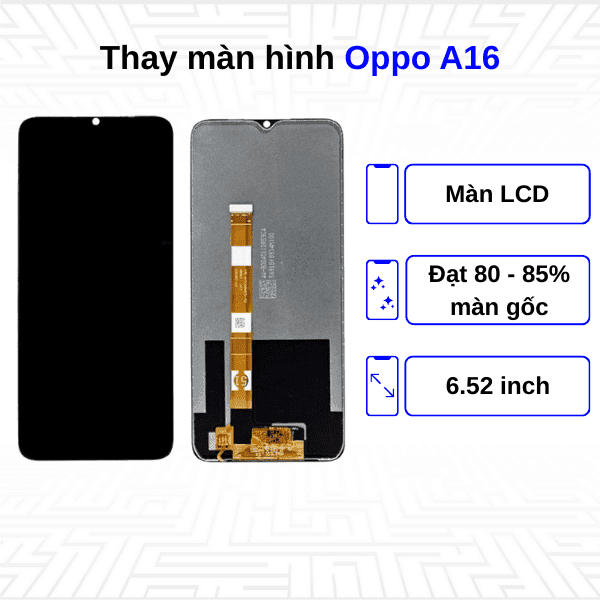 Thay màn hình Oppo A16