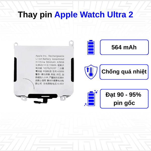 Thay Pin Apple Watch Ultra 2