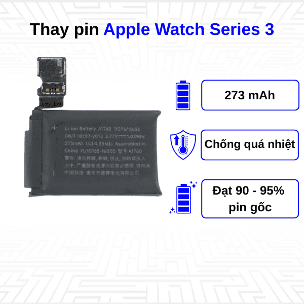 Thay Pin Apple Watch Series 3