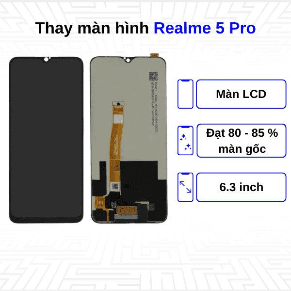 Thay màn hình Realme 5 Pro